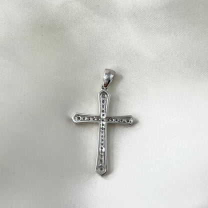 HK Diamond Cross Pendant PD016