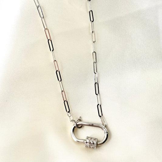 Carabiner Hardware Necklace NL062