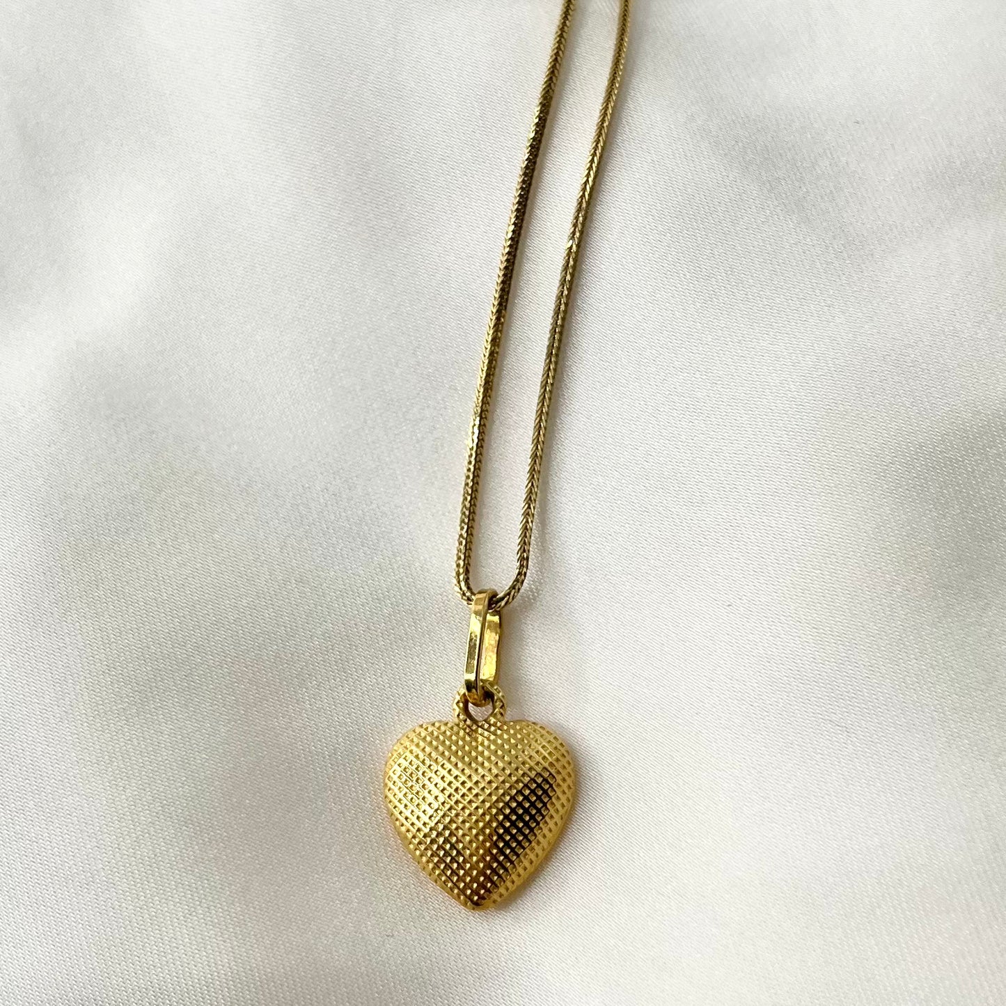 Reversible Heart Necklace NL052