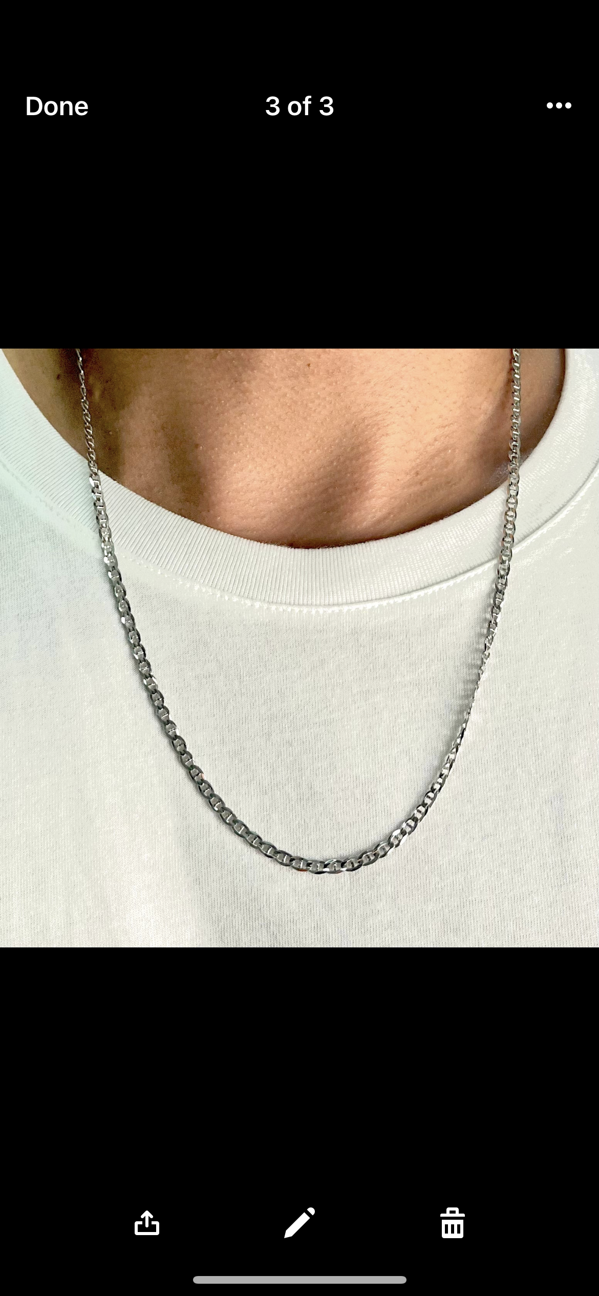 Chain Necklace Men MN010