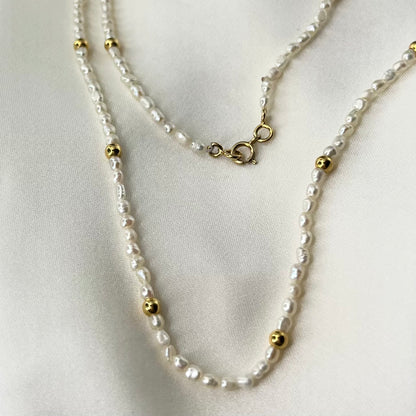 Rice Pearls Choker NL053